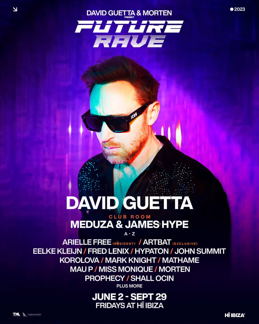 David Guetta y MORTEN Presets FUTURE RAVE 2023